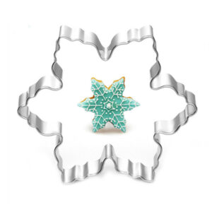 Product image for  Stainless Steel Snowflake Biscuit Mould Home Décor 5