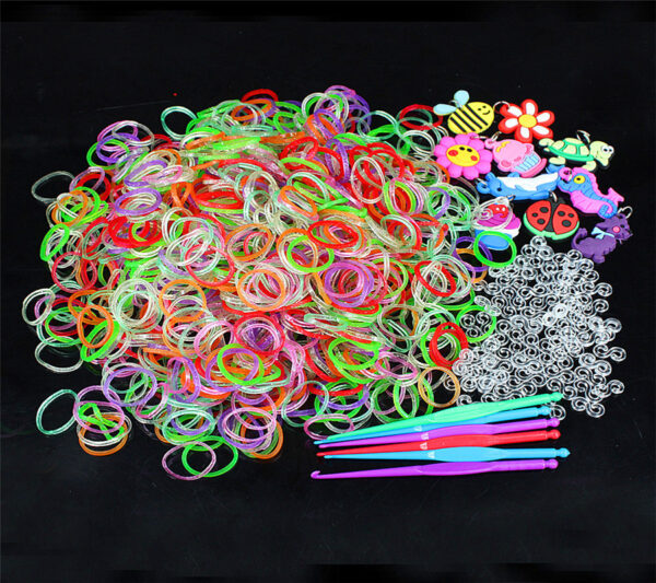 Product image for  Colorful Rubber Bands Rainbow Rubber Bands Home Décor 4