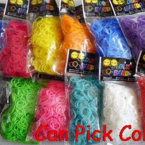Product image for  Colorful Rubber Bands Rainbow Rubber Bands Home Décor 12