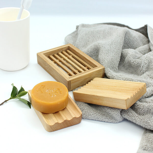 Product image for  Bamboo handmade soap holder soap box Home Décor 4