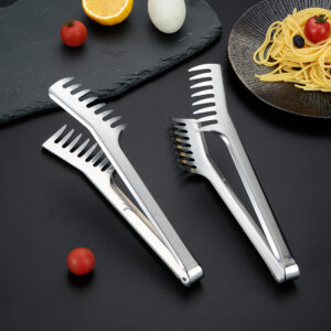 Product image for  Kitchen Food Tongs Stainless Steel Home Décor 10