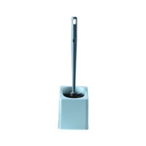 Product image for  Punch-Free Wall-Mounted Storage Cleaning Brush, Long Handle And No Dead Ends Toilet Brush Home Décor 17