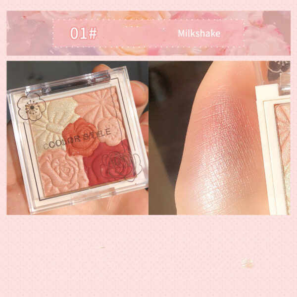 Product image for  Makeup Blush Palette Natural Trim Highlighter All In One Home Décor 9