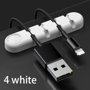 Product image for  Silicone Desktop Cable Manager For Home Use Home Décor 13