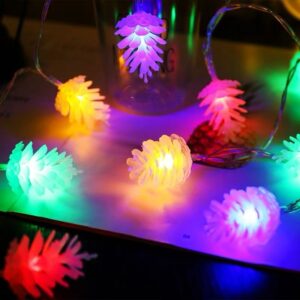 Product image for  LED Simulation Transparent Pine Nut Light String Home Décor 10