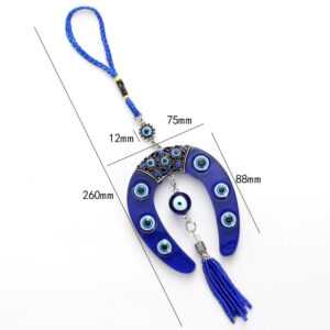 Product image for  Horseshoe Charm Car Keychain Pendant Jewelry Home Décor 14