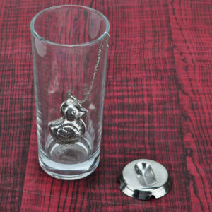 Product image for  Stainless Steel Cute Duck Metal Tea Drainer Home Décor 11