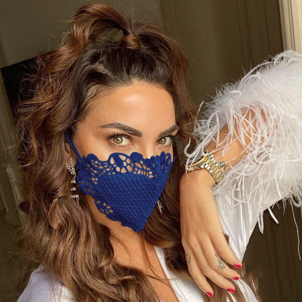 Product image for  Mask Lace Protective Personality Fashion Dust Home Décor 6