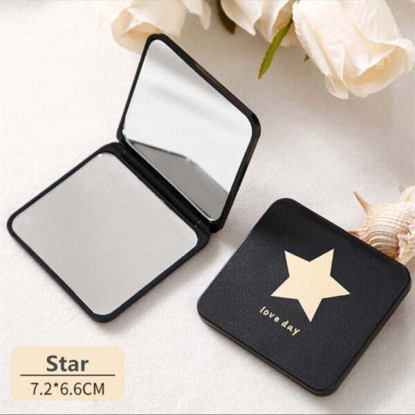 Product image for  Pocket Student Double Sided Makeup Mirror Folding Mini Carry Home Décor 7