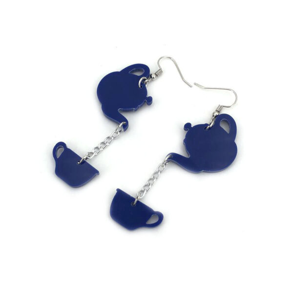 Product image for  Fashion Acrylic Teapot Long Women’s Earrings Home Décor 8