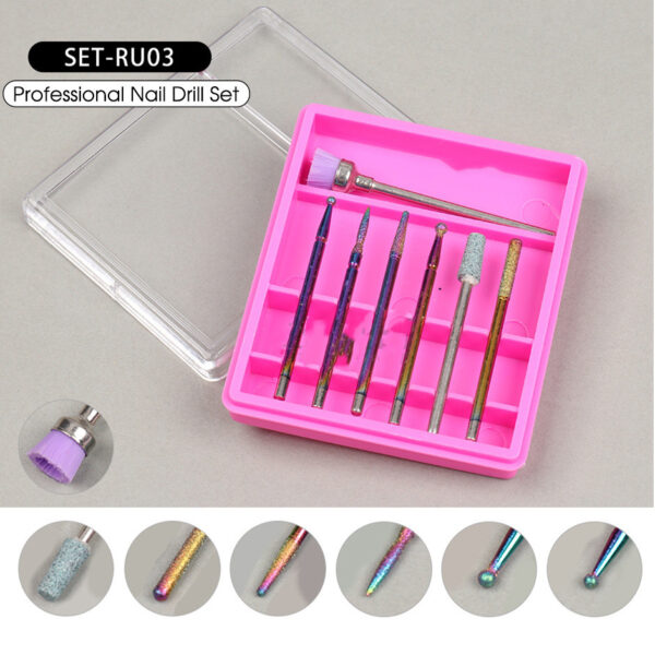 Product image for  Grinding Head Drill Set Nail Enhancement Tool Home Décor 12