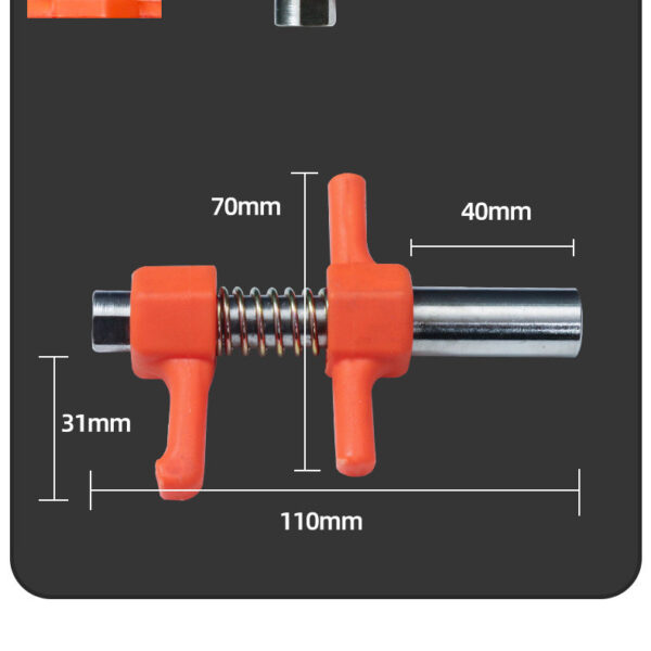 Product image for  New Straight Bending Locking Clamp Grease Fitting Home Décor 5
