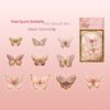 1 Pink Crystal Butterfly