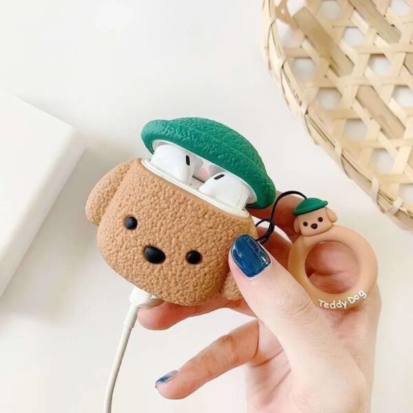 Product image for  Headphone Bag Protective Cover Cartoon Wireless Bluetooth Headset Cover Silicone Applicable Home Décor 7