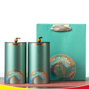 Product image for  Tinplate Tea Green Sealed Tin Box Home Décor 15