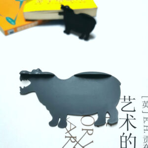 Product image for  Creative Advertisement Hippo Bookmark Book Clip Home Décor 20
