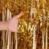 Gold Plain Rain Silk