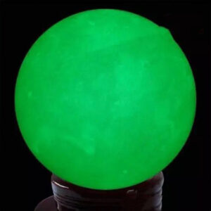 Product image for  Frosted Ice Island Stone Luminous Ball Creative Ornament With Base Home Décor 13