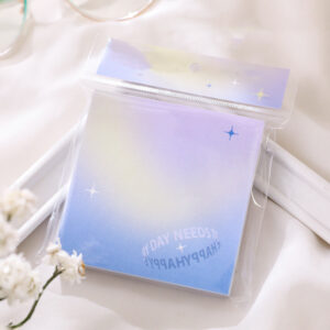 Product image for  New Gradient Material Notes Note Paper Home Décor 16