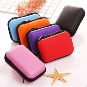 Product image for  Mobile Phone Data Cable Headset Bag Bluetooth Storage Box EVA Home Décor 12