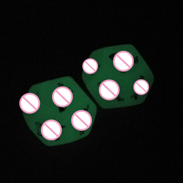 Product image for  12 Face Luminous Acrylic Dice Home Décor 9