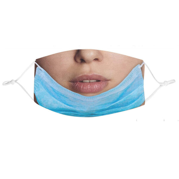 Product image for  Personalized Cotton Mask, Funny Expression, Dustproof Home Décor 7