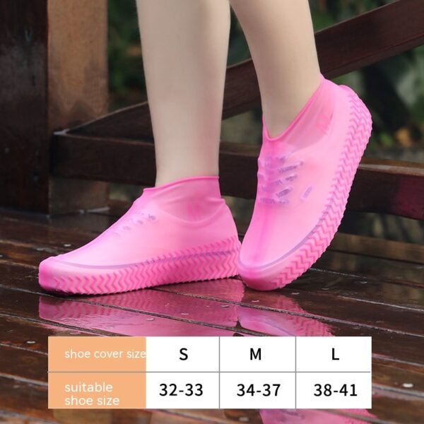 Product image for  Thickening And Wear-resistant Rain Boots Cover Students Home Décor 8