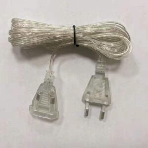 Product image for  Transparent Dedicated Extension Cord For Curtain Lights Home Décor 12