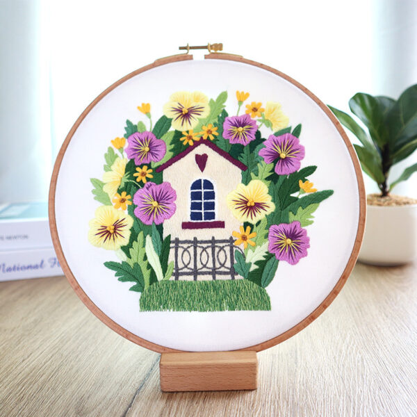 Product image for  Handmade Embroidery Diy Material Bag Home Décor 5