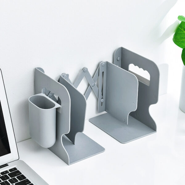 Product image for  Folding Storage Stretch Book Leaning Book Baffle Home Décor 12