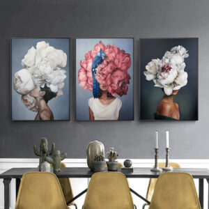 Product image for  New Nordic Modern Creative Hand-painted Feathers Artworks 14