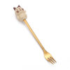 Cat Golden Fork