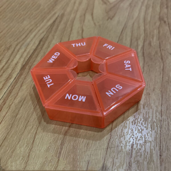 Product image for  Plastic Rhombus Storage Pill Box Home Décor 10