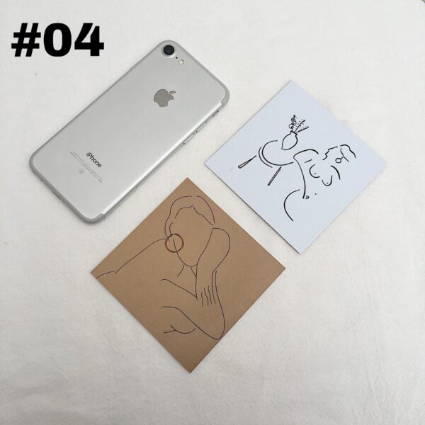 Product image for  Hand-painted Style Art Painting Small Card Props Photo Background Artworks 7