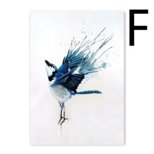 Product image for  Painted abstract bird modern sofa background wall hanging painting painting core Artworks 17