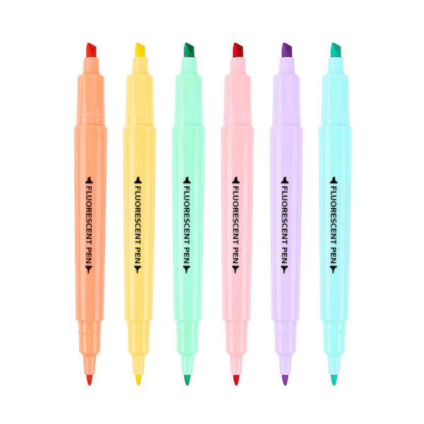 Product image for  Colored Thick Strokes And Accent Pens Candy Color Pastel Note Set Home Décor 5