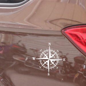 Product image for  Compass Car Sticker Car Window Sticker Car Door Scratch Sticker Home Décor 16