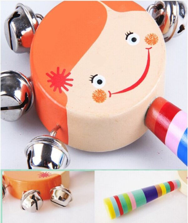 Product image for  Wooden Baby Rattles, Bed Bells, Early Education Bell Toys Home Décor 8