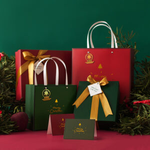 Product image for  Christmas Gift Bag Set Portable Packaging Home Décor 10