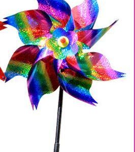 Product image for  Bird Repeller Pinwheels Reflective Sparkly Bird Deterrent Protect Plant Windmill Decoration Garden Flower Lawn Garden Home Décor 17