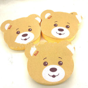 Product image for  Cute Colorful Expression Dishwashing Sponge Cleaning Bath Sponge Home Décor 14