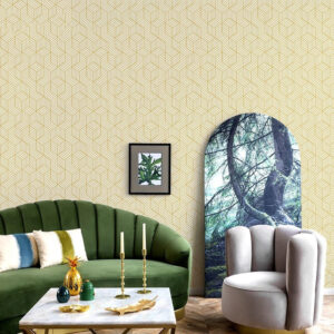 Product image for  TV Wall Wallpaper Thickened Self-adhesive Wallpaper Stripe Wallpaper Home Décor