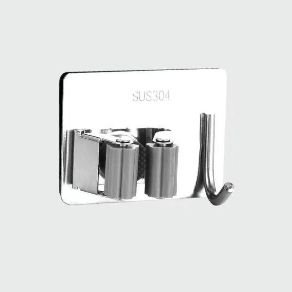 Product image for  304 Stainless Steel Mop Hook Mop Frame Hook Home Décor 11