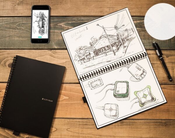 Product image for  Elfinbook Generation  Second Generation 2.0 Repeatable Writing Notebook App Backup Management Intelligent Ideas Home Décor 4
