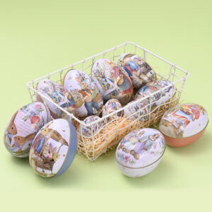 Product image for  Easter Color Rabbit Iron Egg Decoration Supplies Home Décor 19