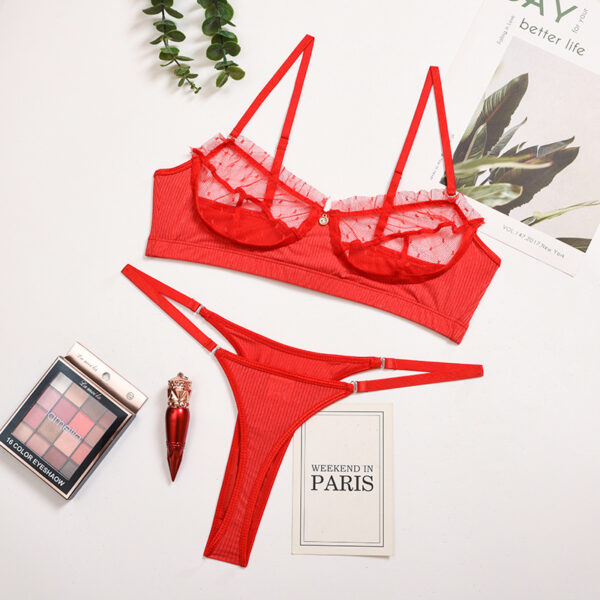 Product image for  Lace mesh eyelashes lace sling underwear Home Décor 12