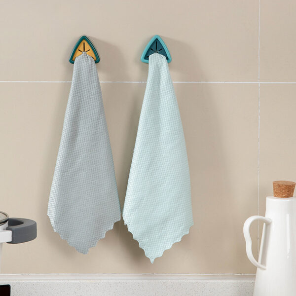 Product image for  Kitchen Creative Towel Rack Free Perforated Storage Hook Home Décor 5