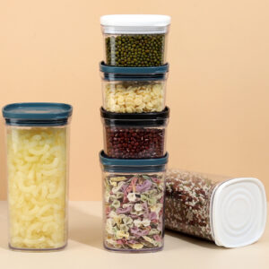 Product image for  Kitchen Transparent Plastic Grain Storage Box Home Décor 10