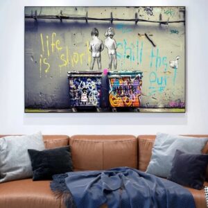 Product image for  Canvas Painting Graffiti Street Art Wall Poster Artworks 11