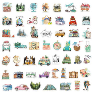 Product image for  50 Outdoor Travel Graffiti Stickers Suitcase Home Décor 23